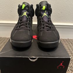 Jordan 6 Electric Green