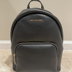 Michael Kors Erin Medium Pebbled Leather Backpack