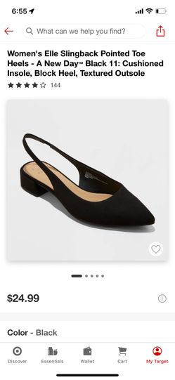 Women's Elle Slingback Pointed Toe Heels