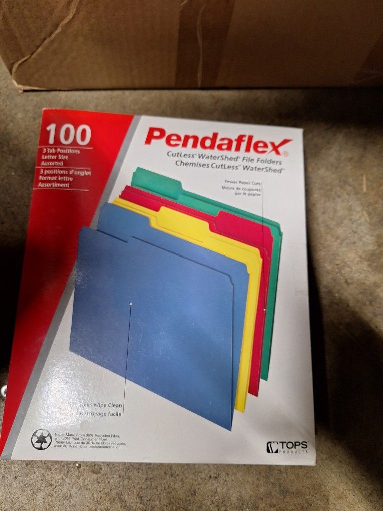 Box Of File Folders