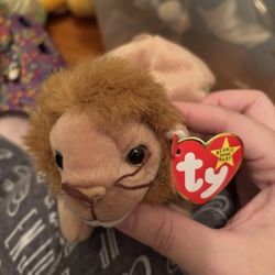 Roary PVC Beanie Baby Retired 