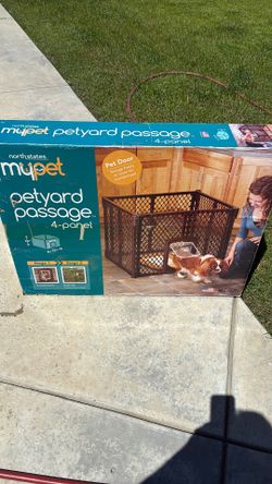 Pet yard passage