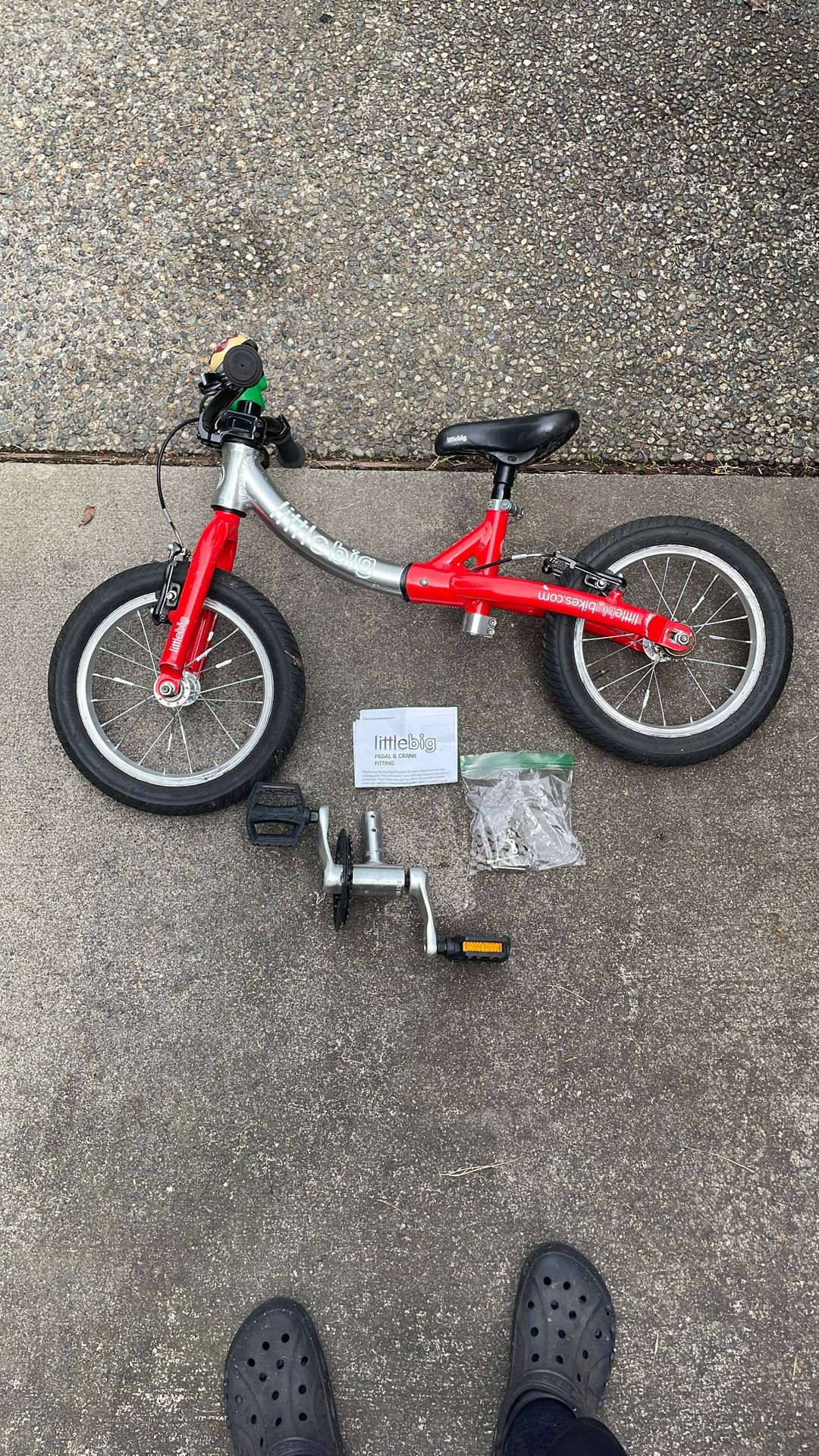 Used LITTLEBIG CONVERTIBLE BALANCE BIKE