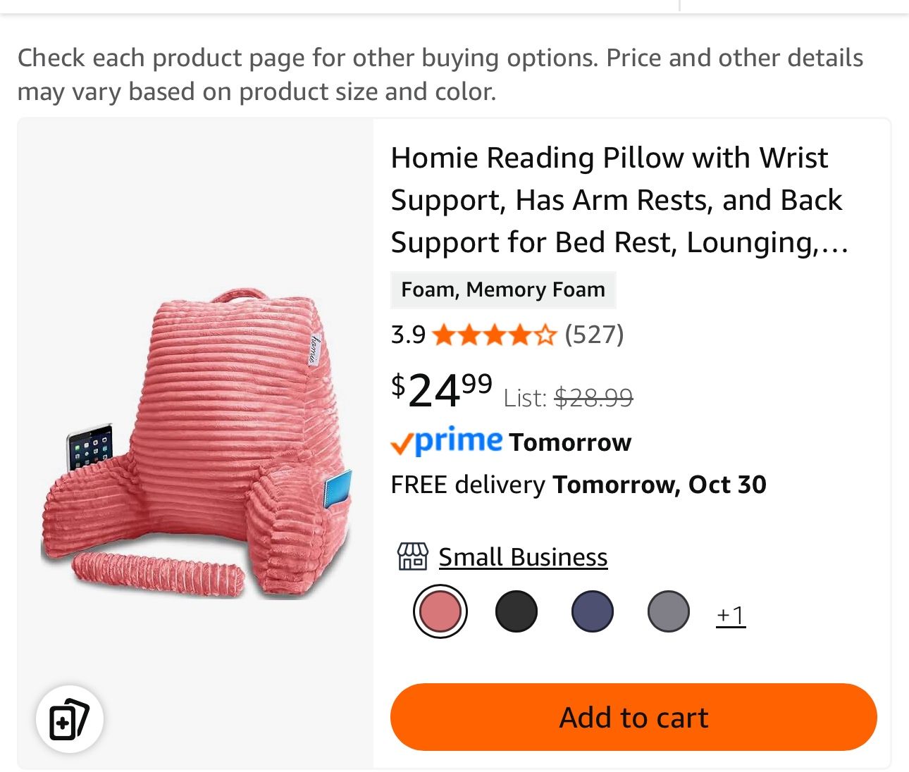 New Pillow With Support 