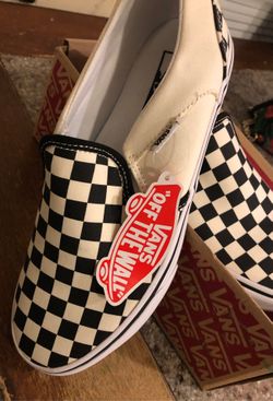 Size 9 VAN CHECKERS