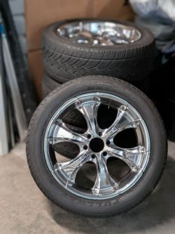 22" rims and tires