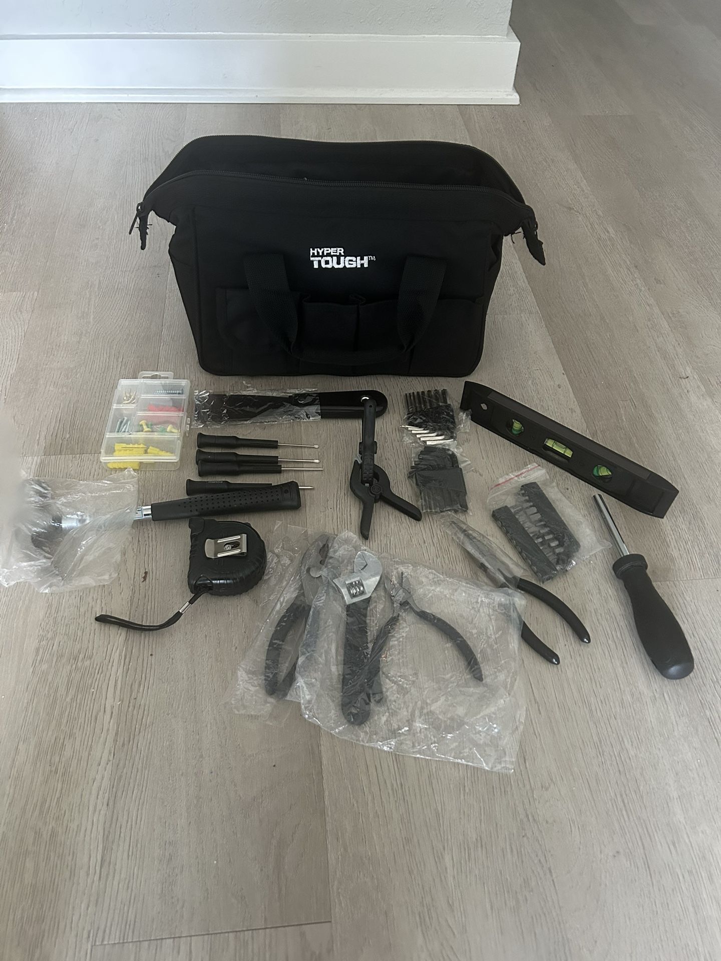 HYPER Tough Tool Bag (complete Set)