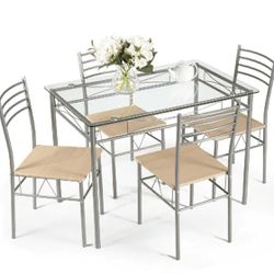 Dining table set for small space