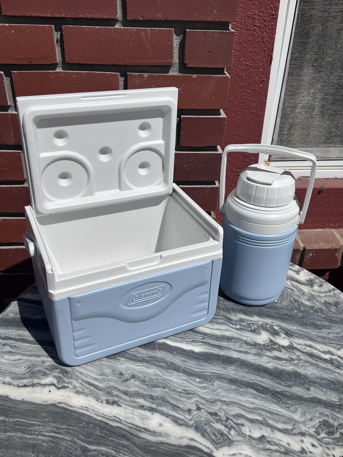 Brand New Coleman 5 Qt Cooler & Water Jug