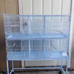 Bird Cage on wheels 