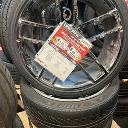 $1300 2 Crave #64 Wheels and Tires 5x115/ 5x120