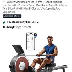 Like New! Rowing Machine 