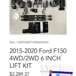 F150 County Line 6 Inch Lift Kit