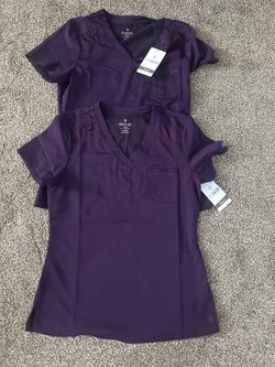 NWT  Med Couture Scrub Tops-Size Small