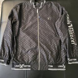 Black Windbreaker Jacket