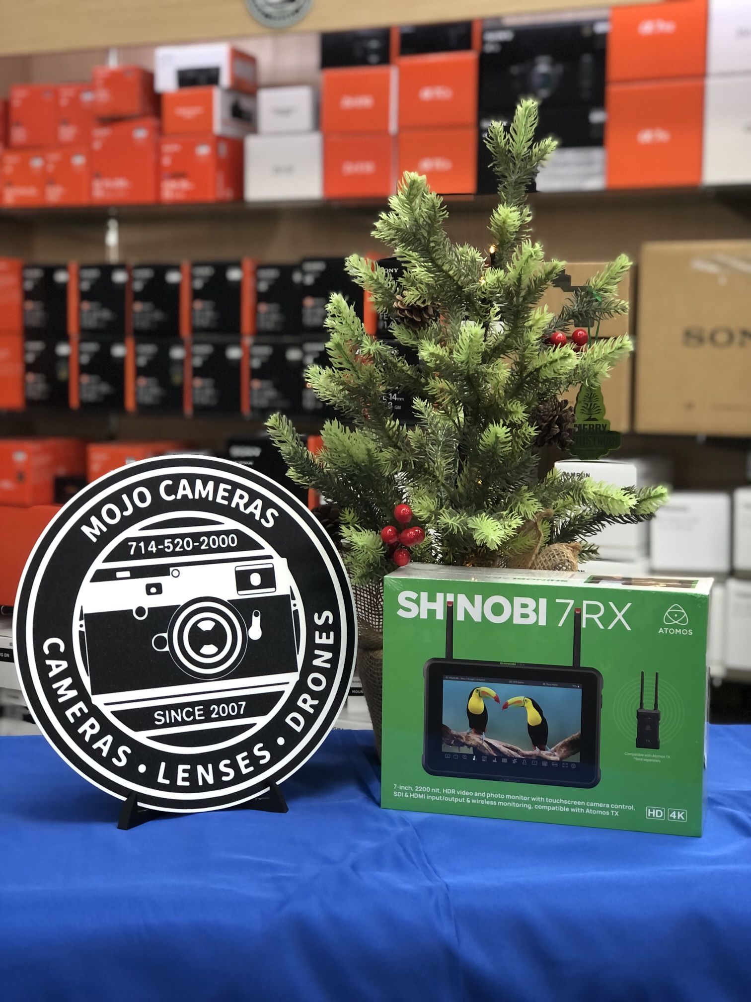 Atomos Shinobi 7 RX On Camera Or Wireless Monitor