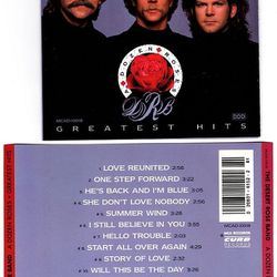 The Desert Rose Band Greatest Hits Cd 