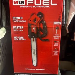 Milwaukee fuel chainsaw