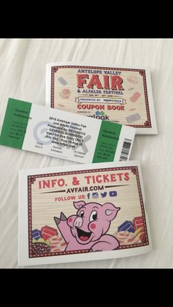Av fair tickets