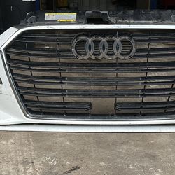 2017 - 2020 AUDI A3 - FRONT BUMPER COVER / ASSEMBLY OEM 