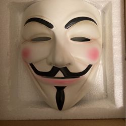 Ceramic Guy Fawkes/Anonymous Mask