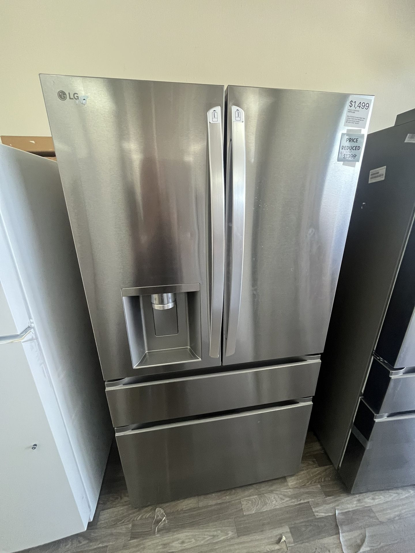 Now Only $1300 (was $1499) LG Counter Depth French Door Refrigerator