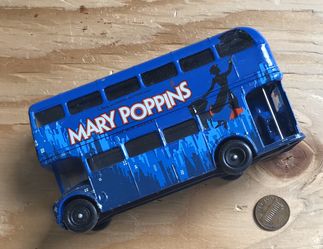 Mary Poppins Corgi Diecast Routemaster Bus Disney
