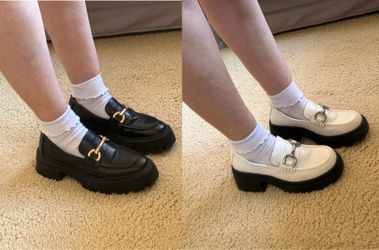ASOS topshop chunky loafers size 6