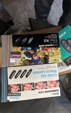 Vivtar macro lenses & filter kit