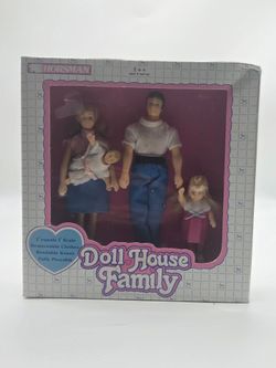 Horsman Vintage Doll House Family 1992