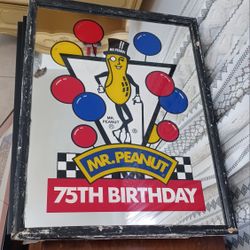 RARE Vintage Planters Peanuts (7) Framed Pictures Collection 