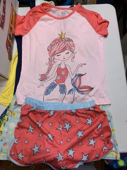 Girls summer pajamas size XL (14-16) $5 EACH.