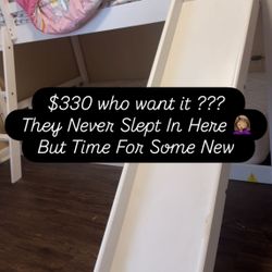 Bunk bed with Slide