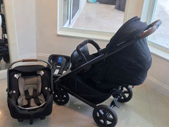 Nuna Tavo Car seat with Base and Stroller