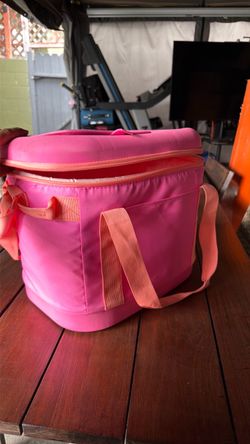 Pink Insulated Cooler Bag