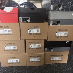 Entire sneaker collection