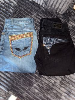 Robin jeans size 32 take both $300