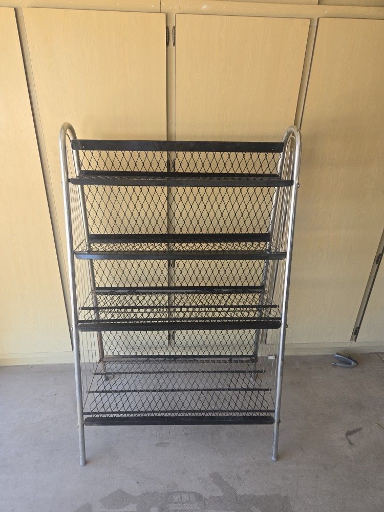 Metal Garage Shelves