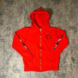 Chrome Hearts Red Zip Up