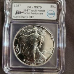 1987 American Silver Eagle 1oz