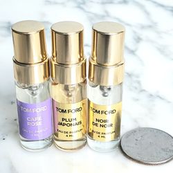 Tom Ford Cafe Rose set of 3 perfumes