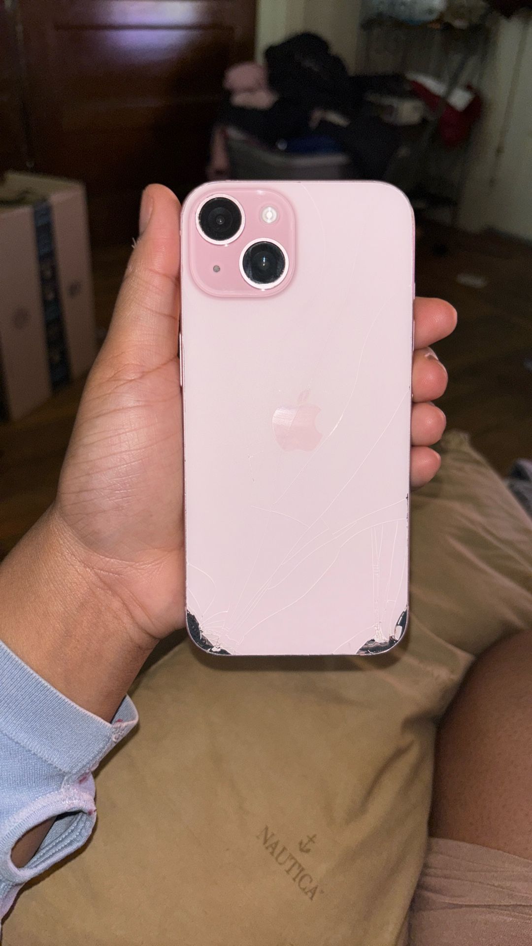 Pink iPhone 15