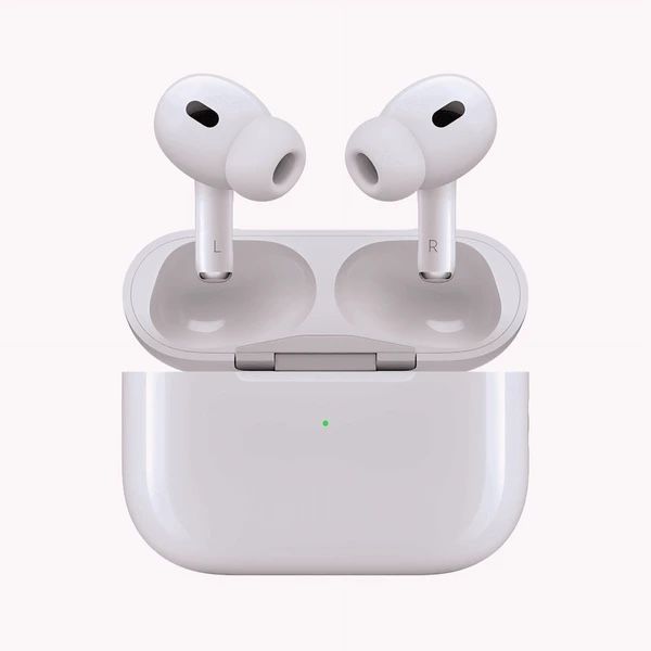 Apple AirPods Pro 2nd Gen w/ MagSafe Wireless Charging Case - White