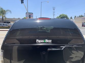 tahoe rear door window