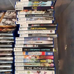 PlayStation 4 and PlayStation 5 Video Games for SALE