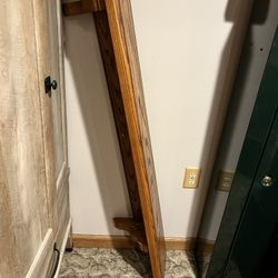 Oak Fireplace Mantle