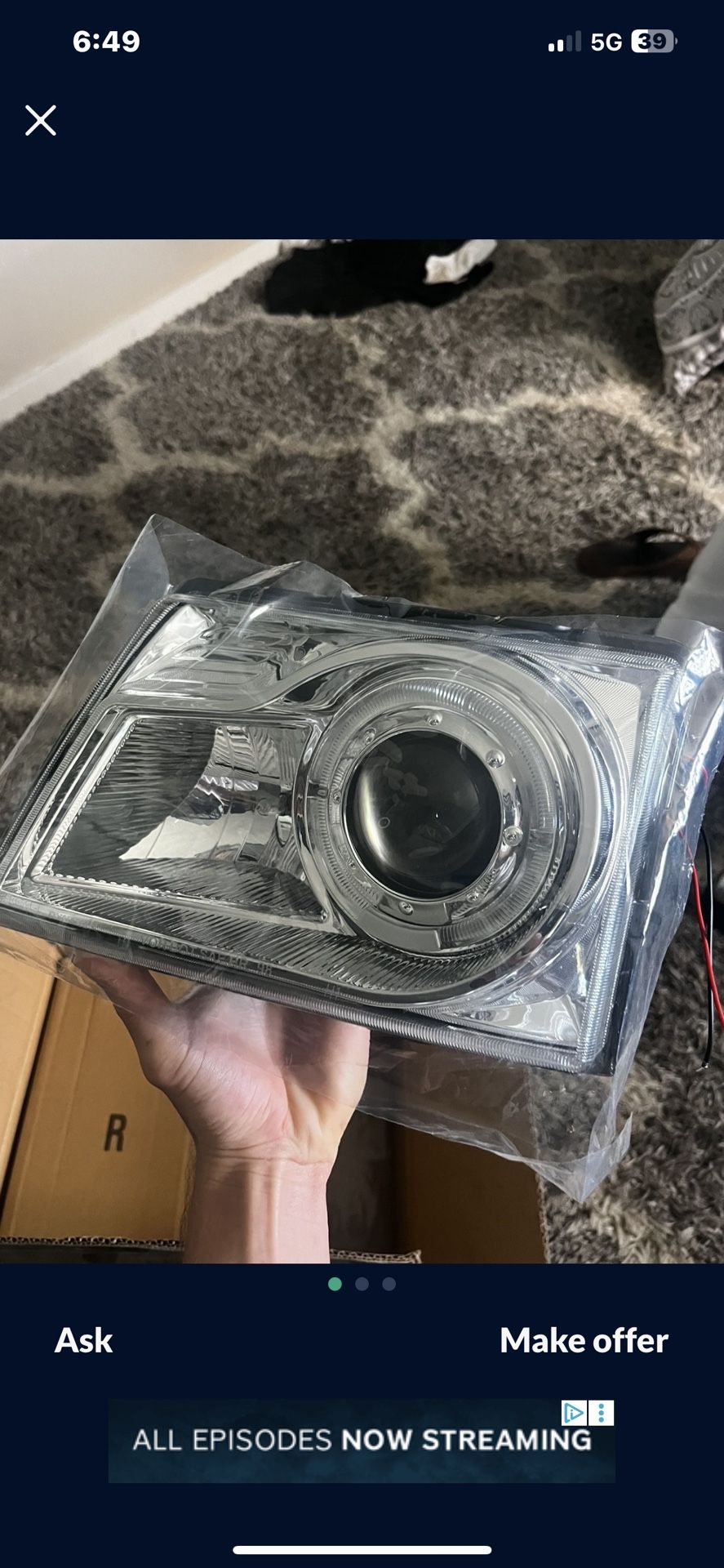 Ford Ranger Headlight 