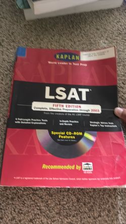 Kaplan LSAT Fifth Edition Prep Book