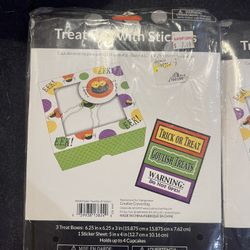 Treat Box With stickers 