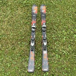 Made In France  - Rossignol Scimitar Jr. Kids Skis with Bindings  120 cm 